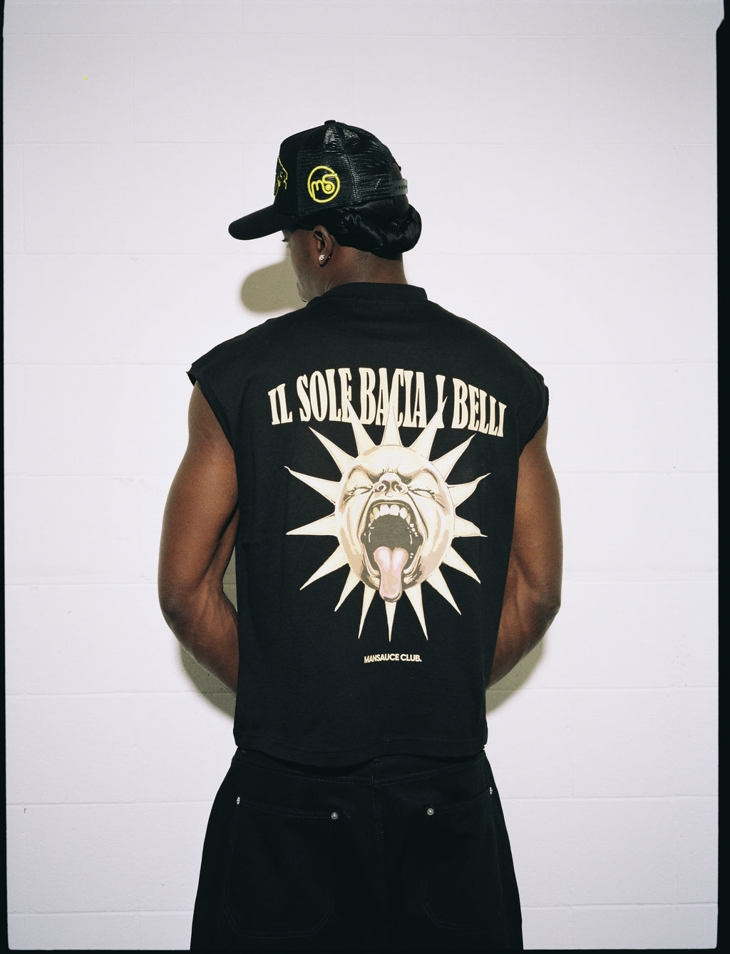 "Sun Kissed" Tank - Black