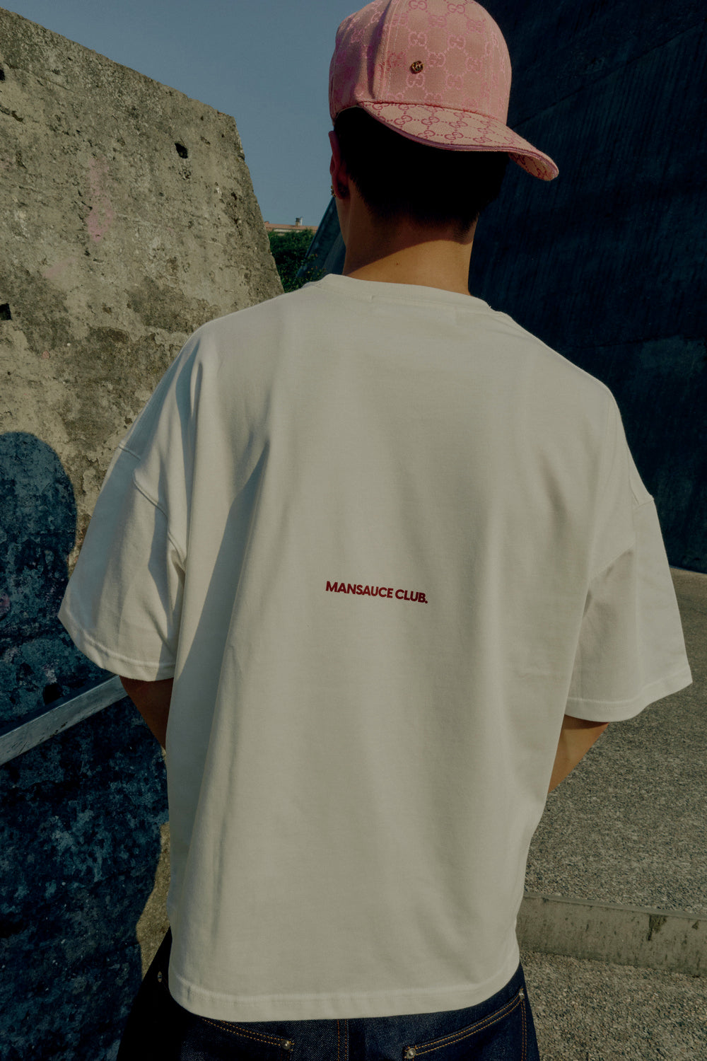 Croco Tee - White