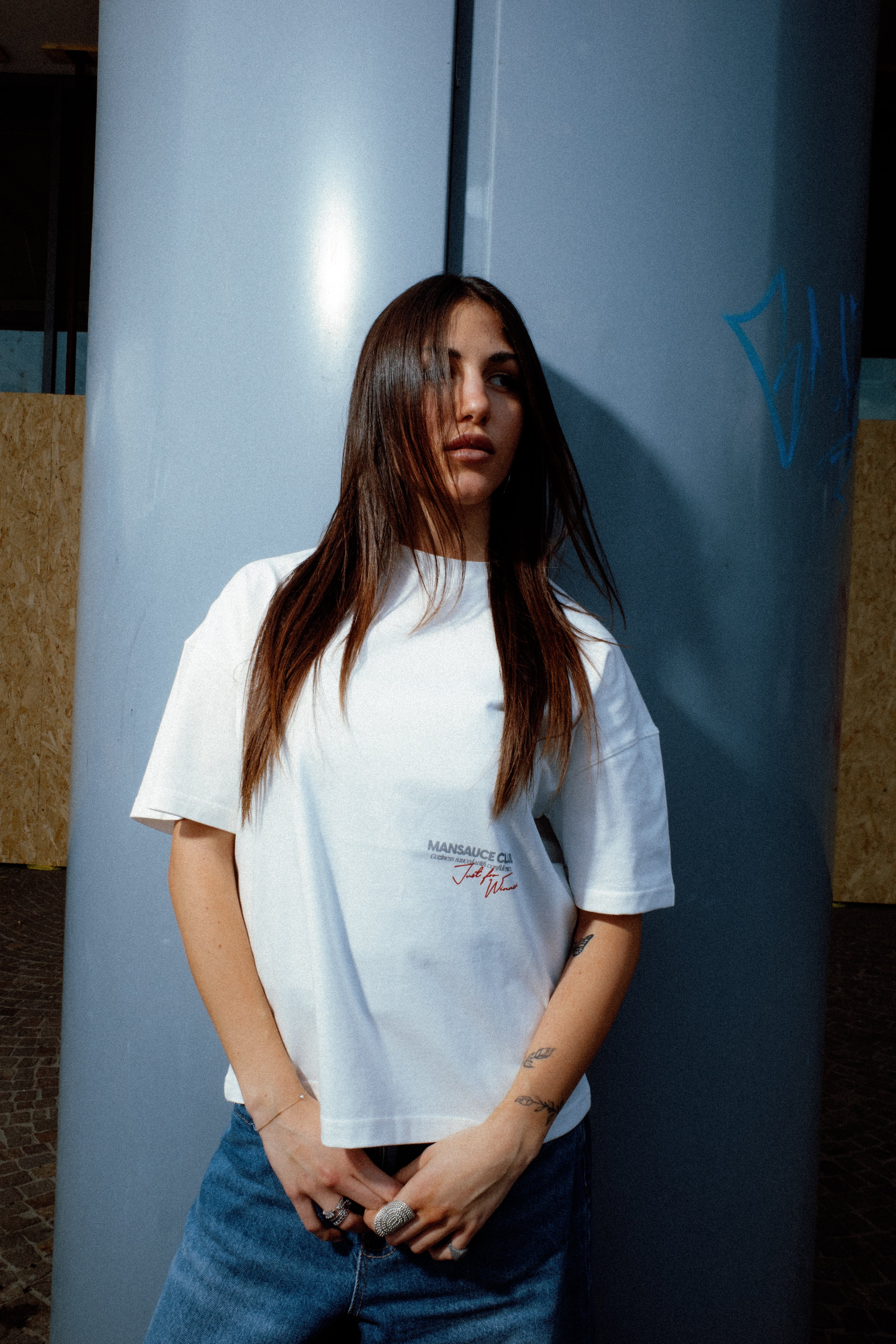 "00" T-Shirt - White