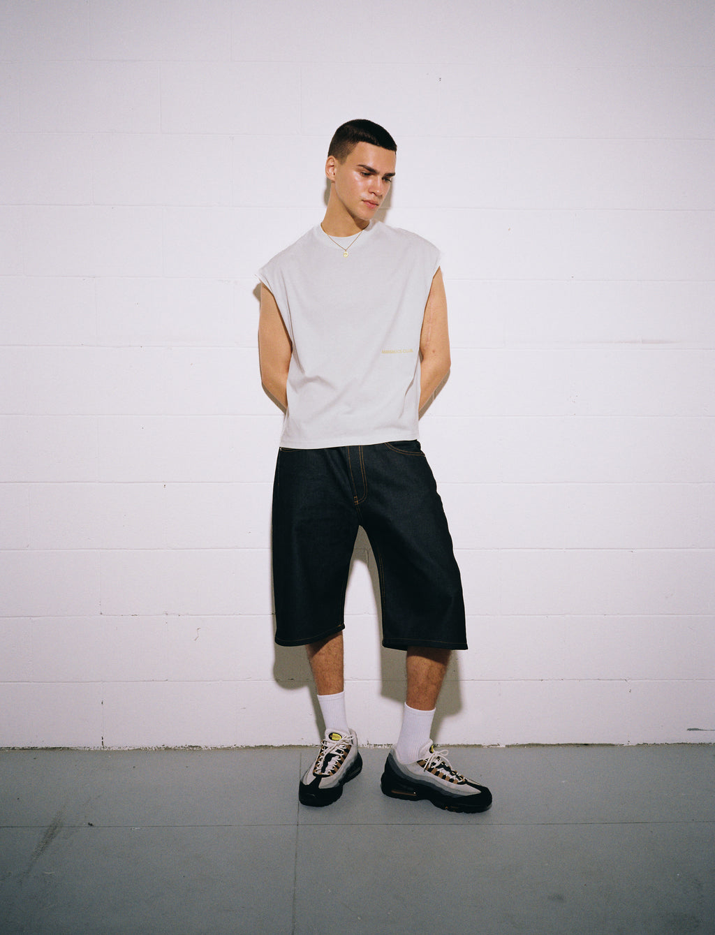 Raw Denim Jorts - Indigo