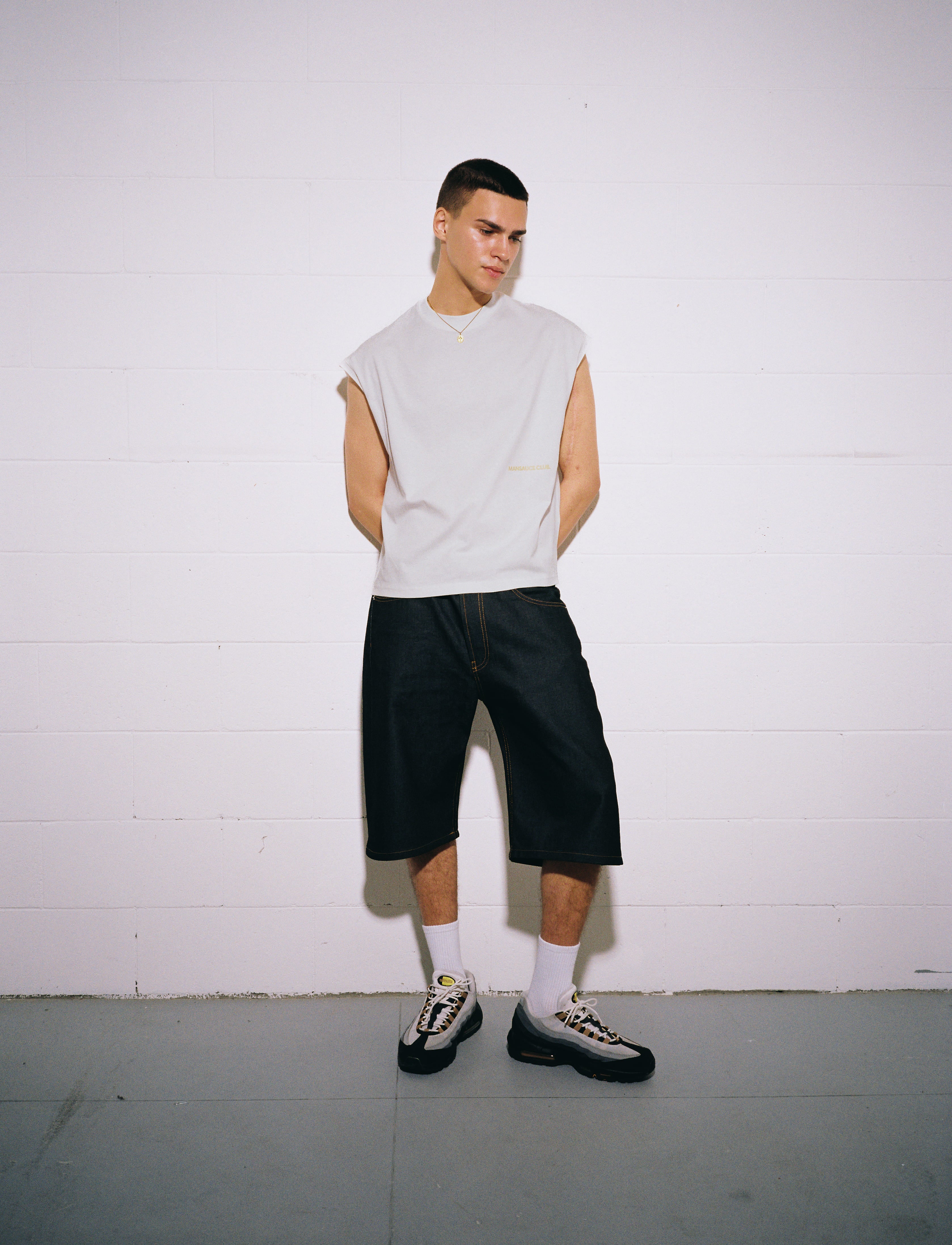 Raw Denim Jorts - Indigo