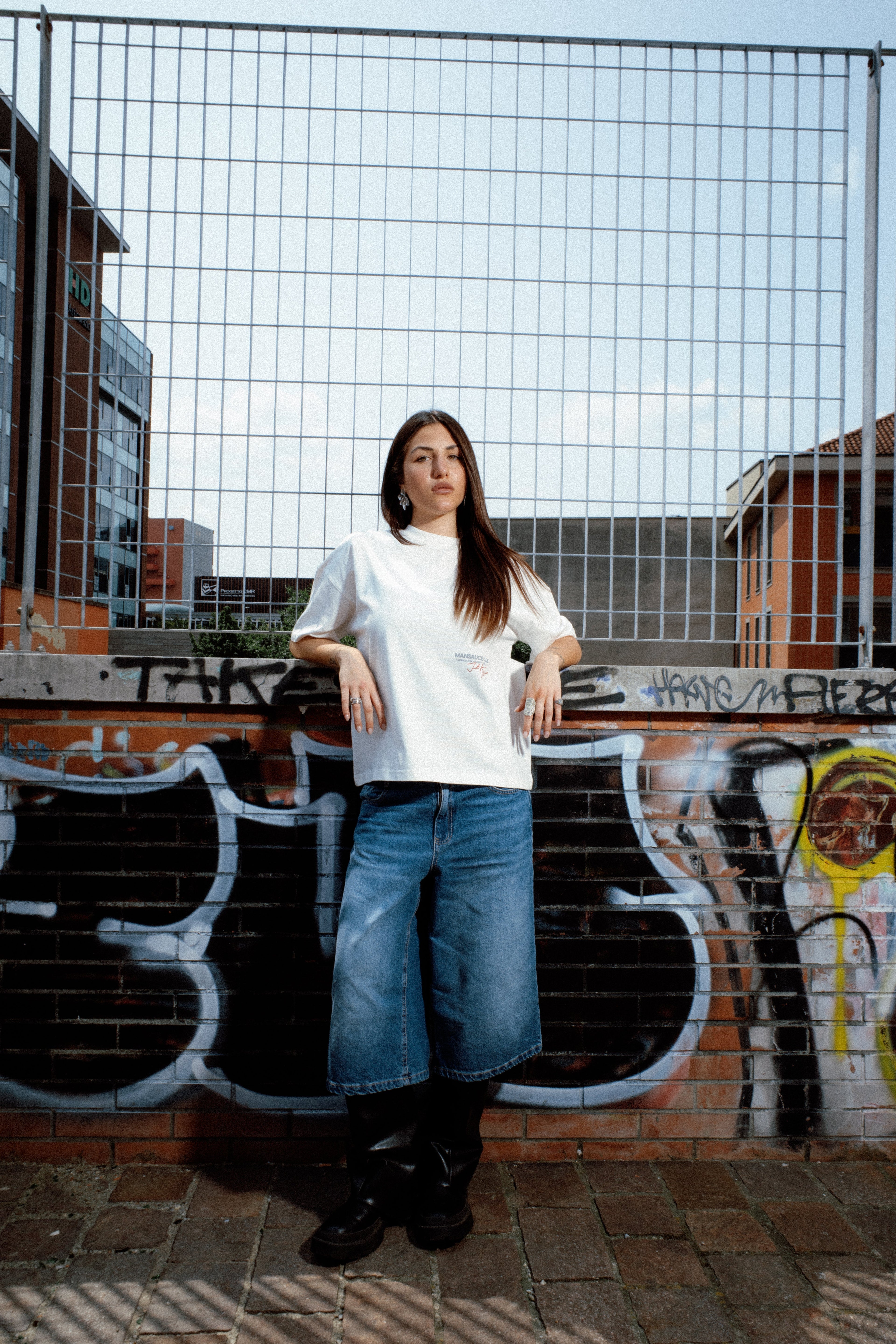 "00" T-Shirt - White