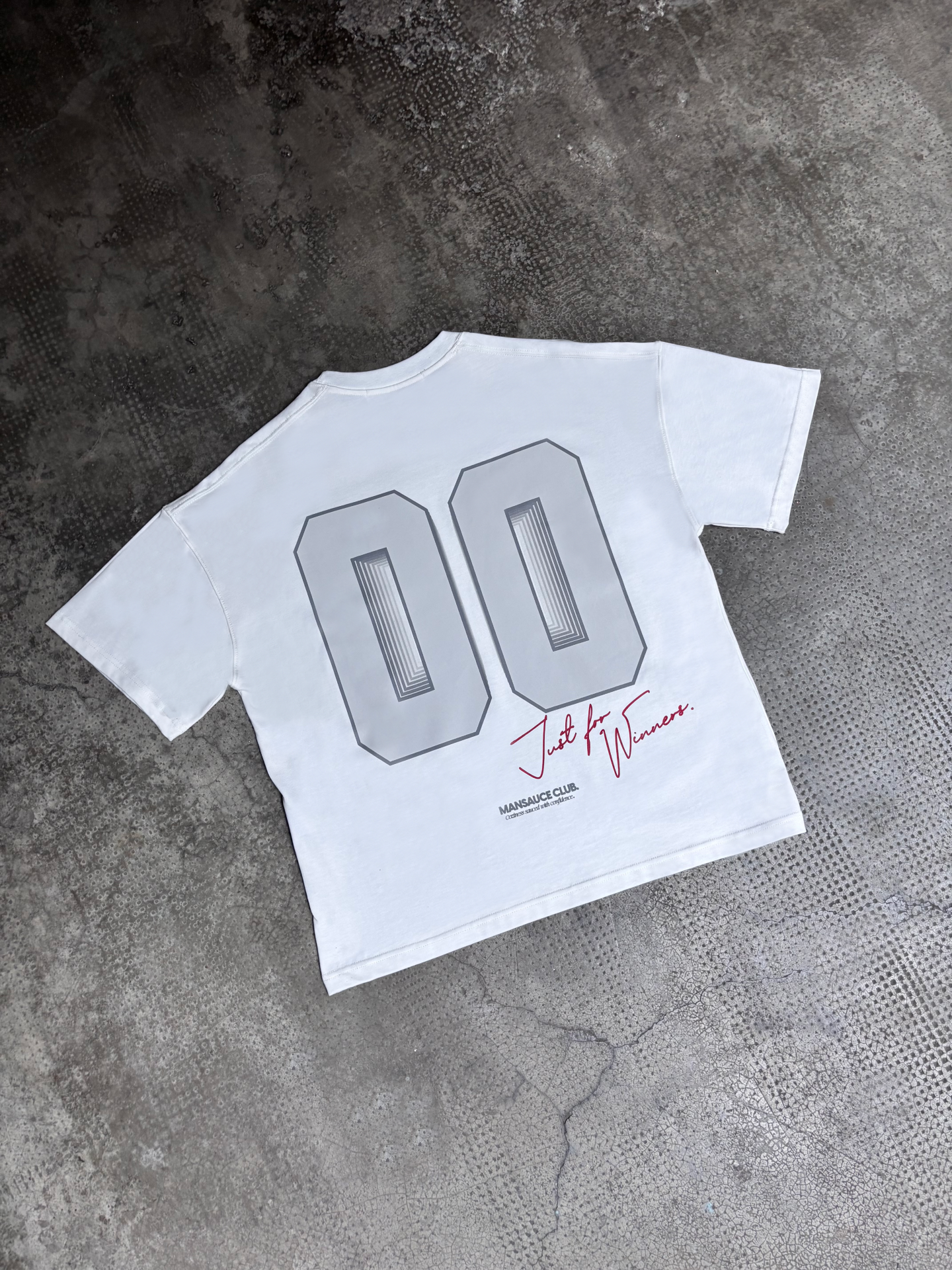 "00" T-Shirt - White