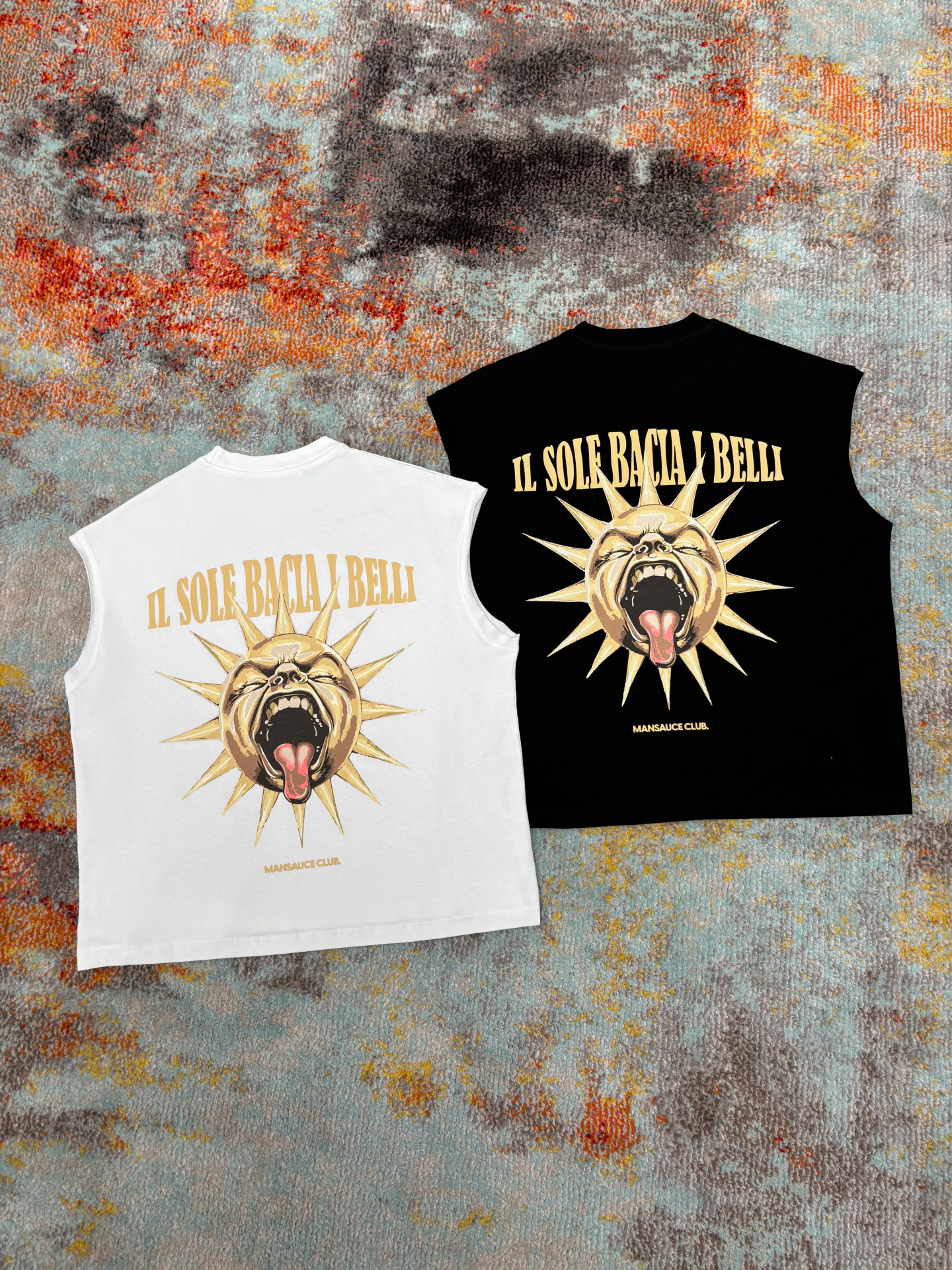 "Sun Kissed" Tank - Black