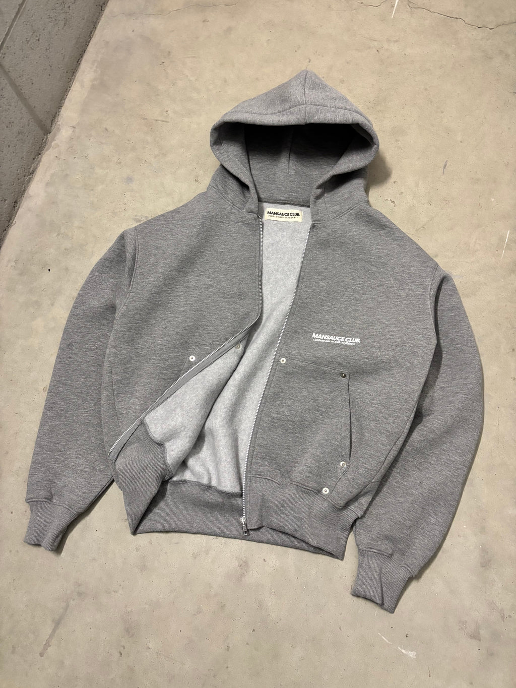 "The Cozy Set" Zip Hoodie - Grey