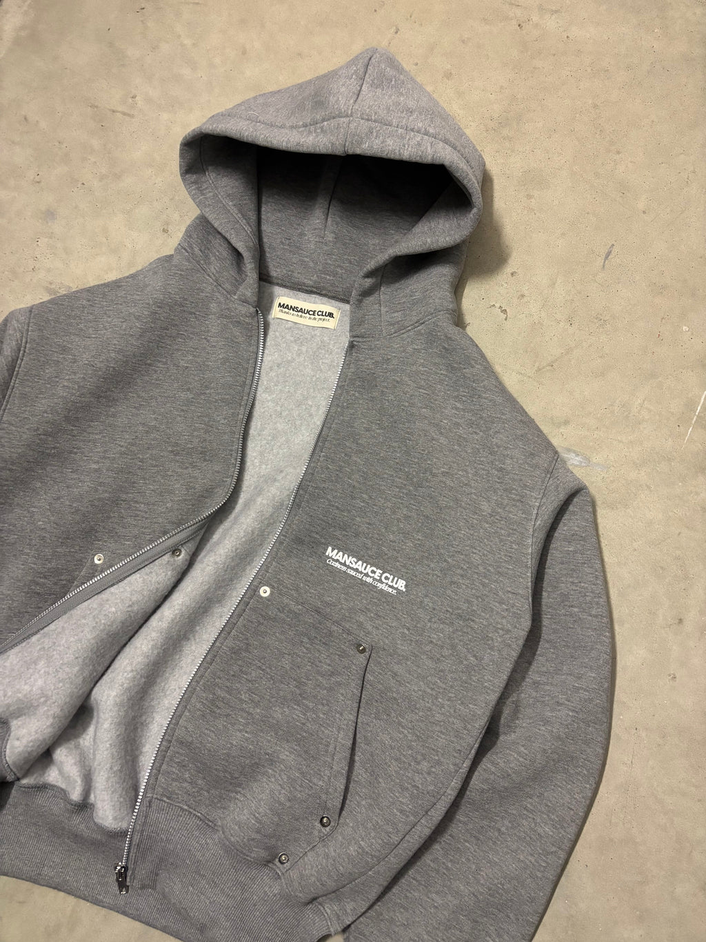 "The Cozy Set" Zip Hoodie - Grey