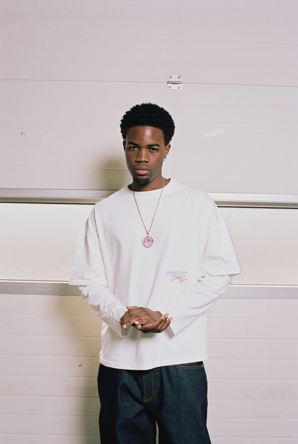 "55" Double Tee - Double White