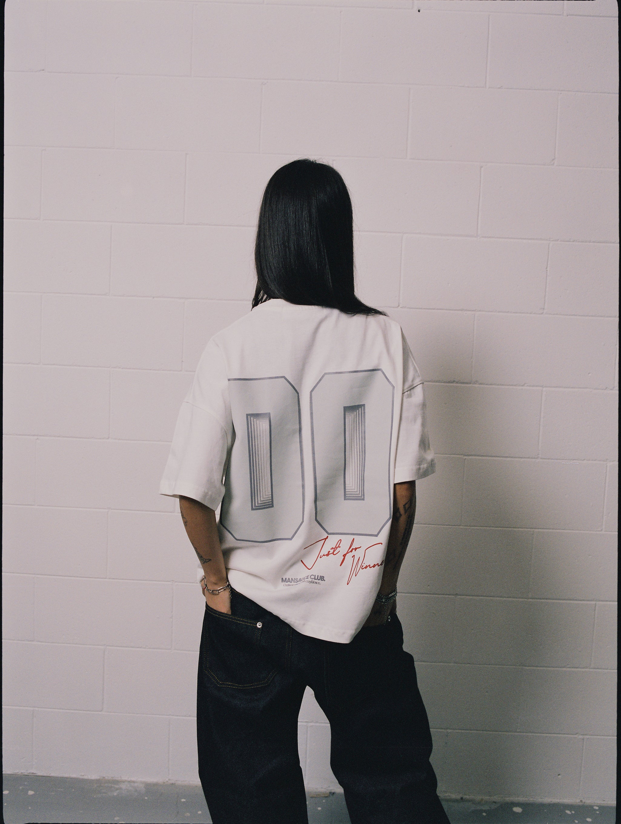 "00" T-Shirt - White