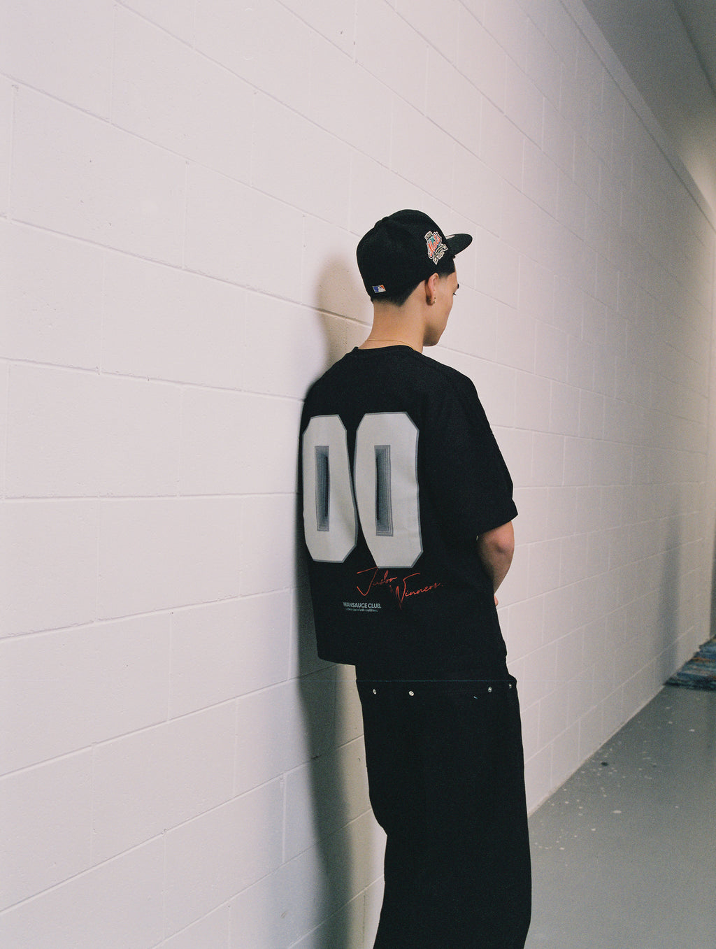 "00" T-Shirt - Black