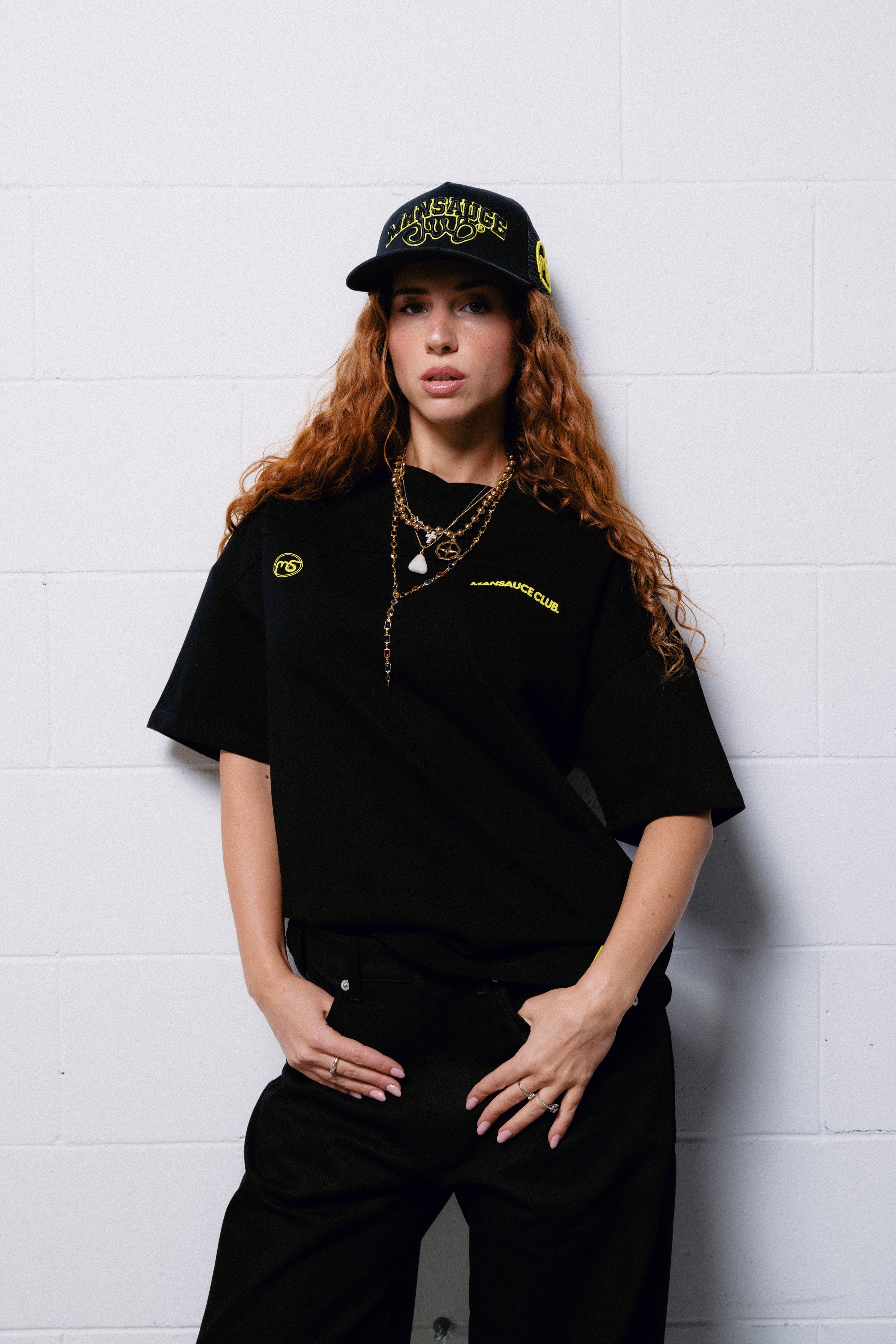 V Jersey - Jet Black