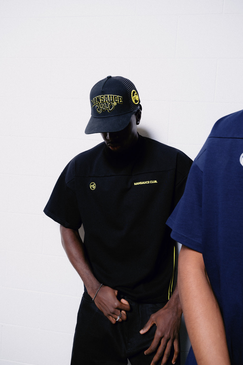 V Jersey - Jet Black