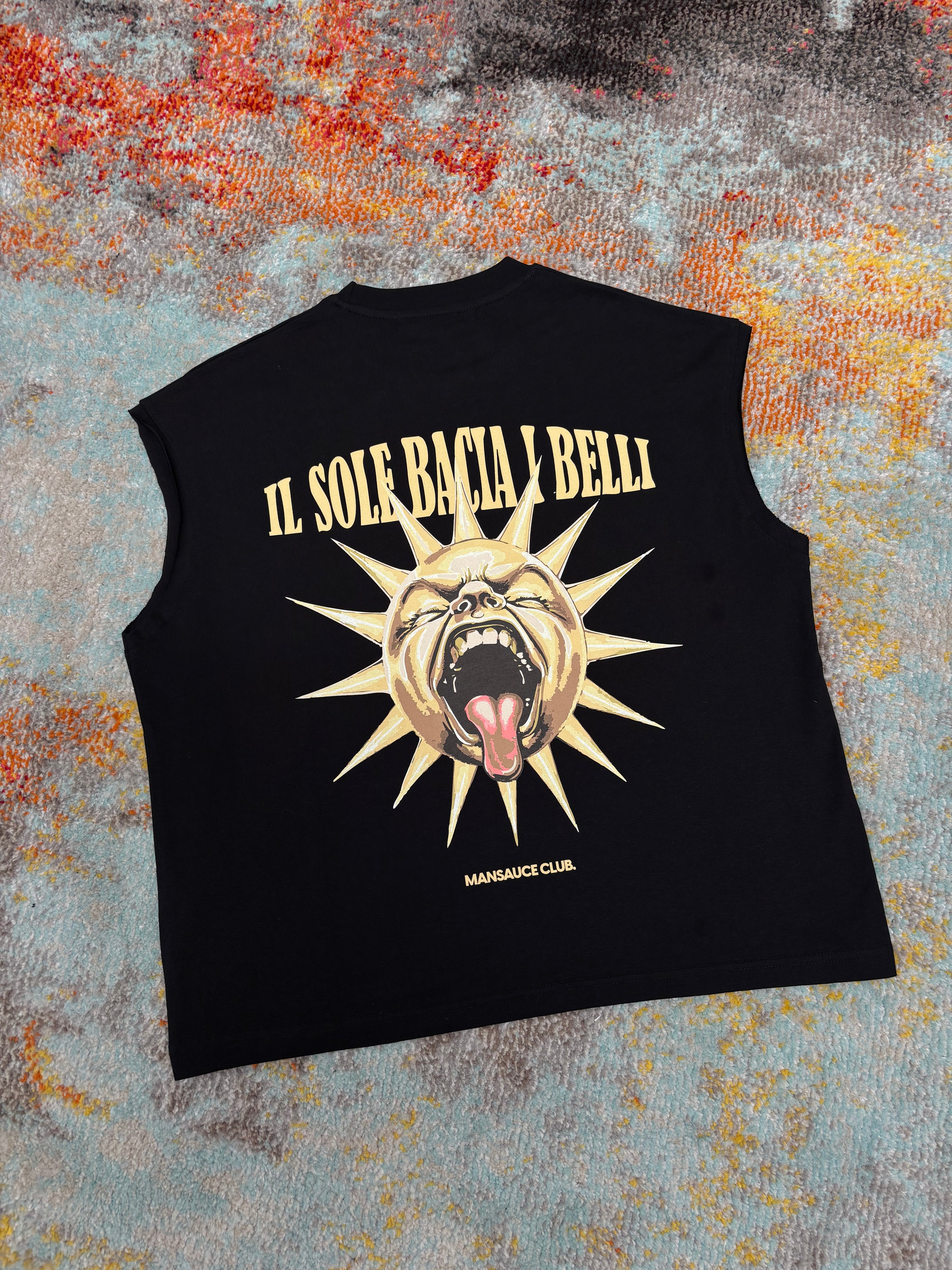 "Sun Kissed" Tank - Black