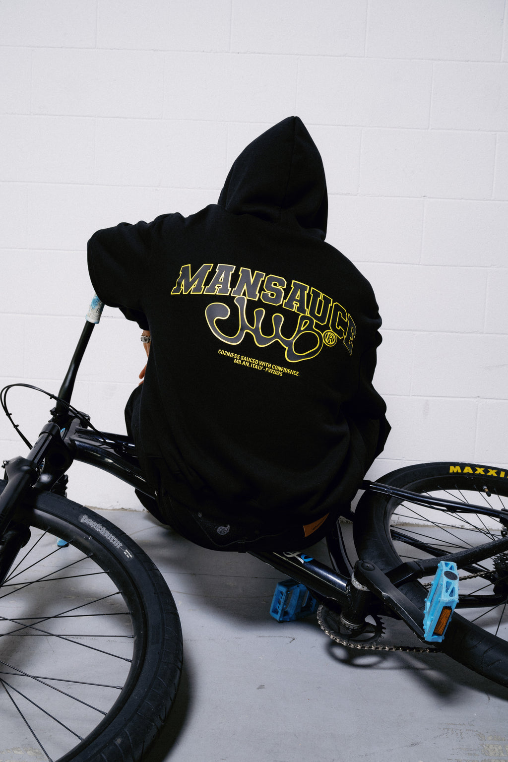 Double Hoodie - Jet Black