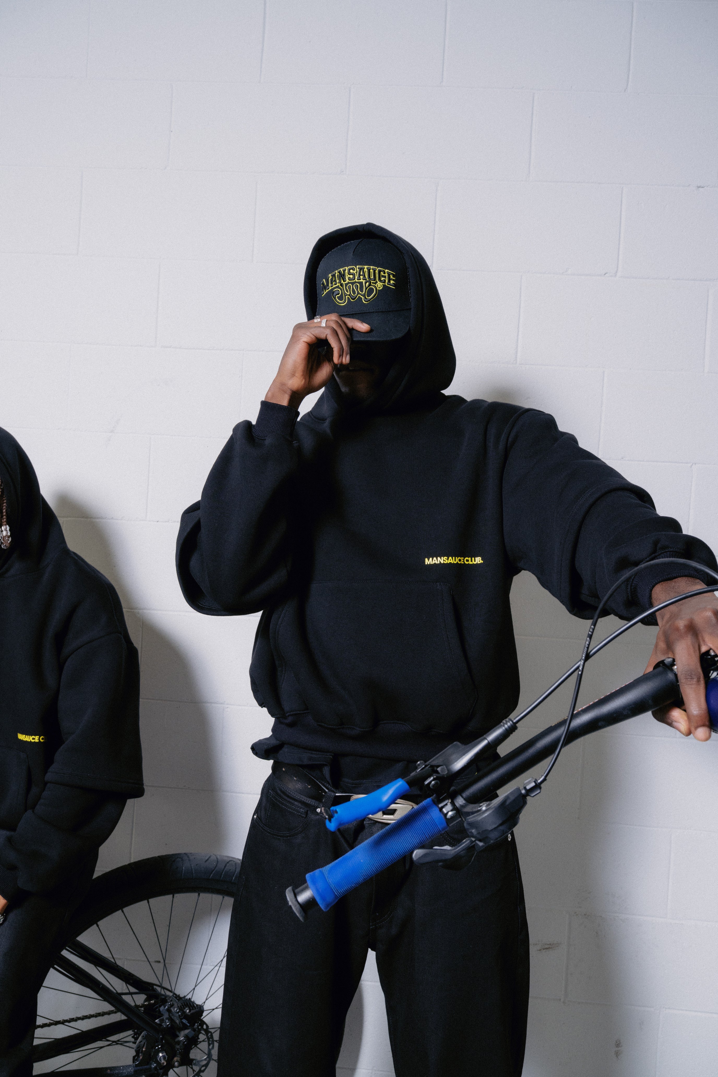 Double Hoodie - Jet Black