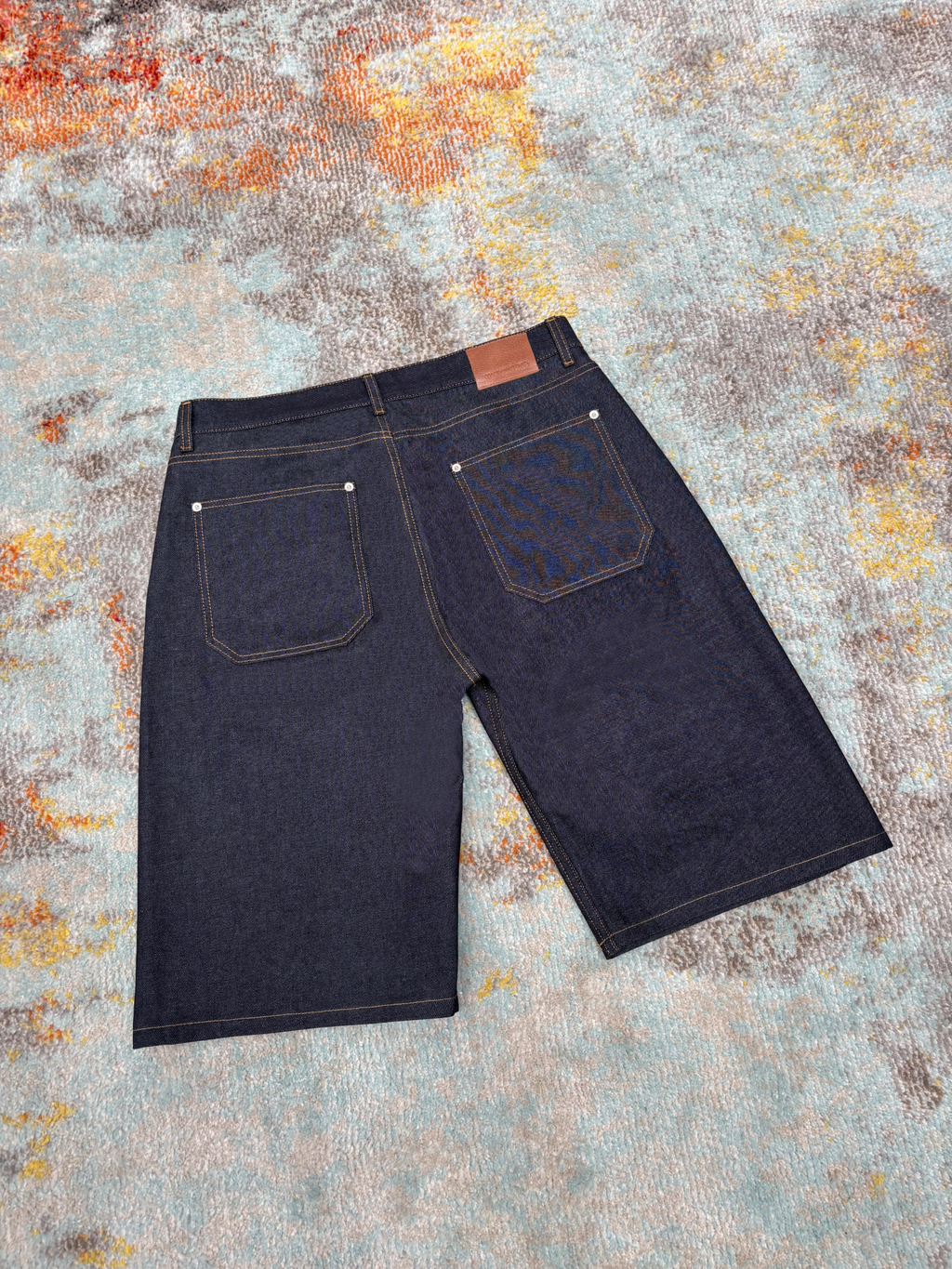 Raw Denim Jorts - Indigo