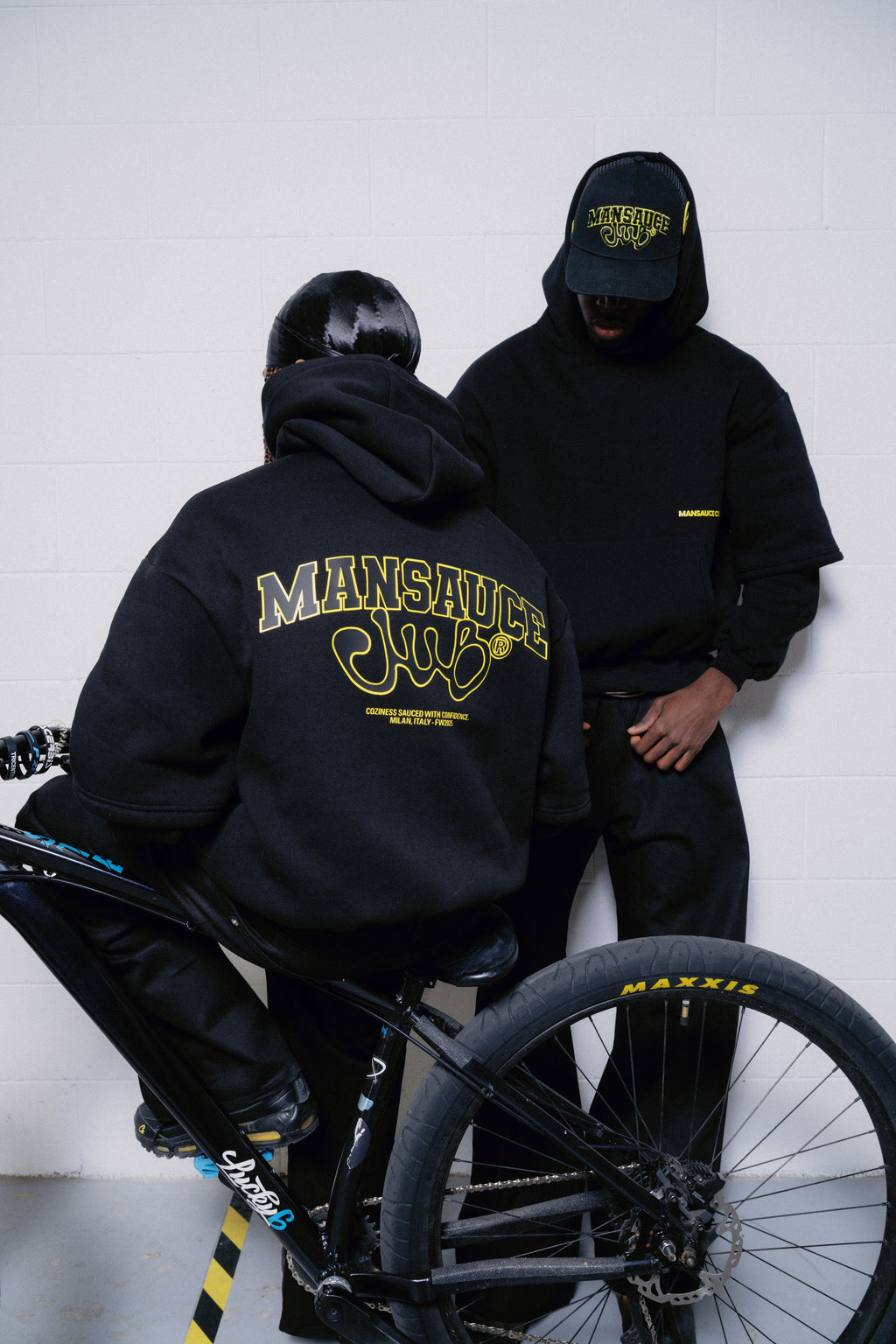 Double Hoodie - Jet Black