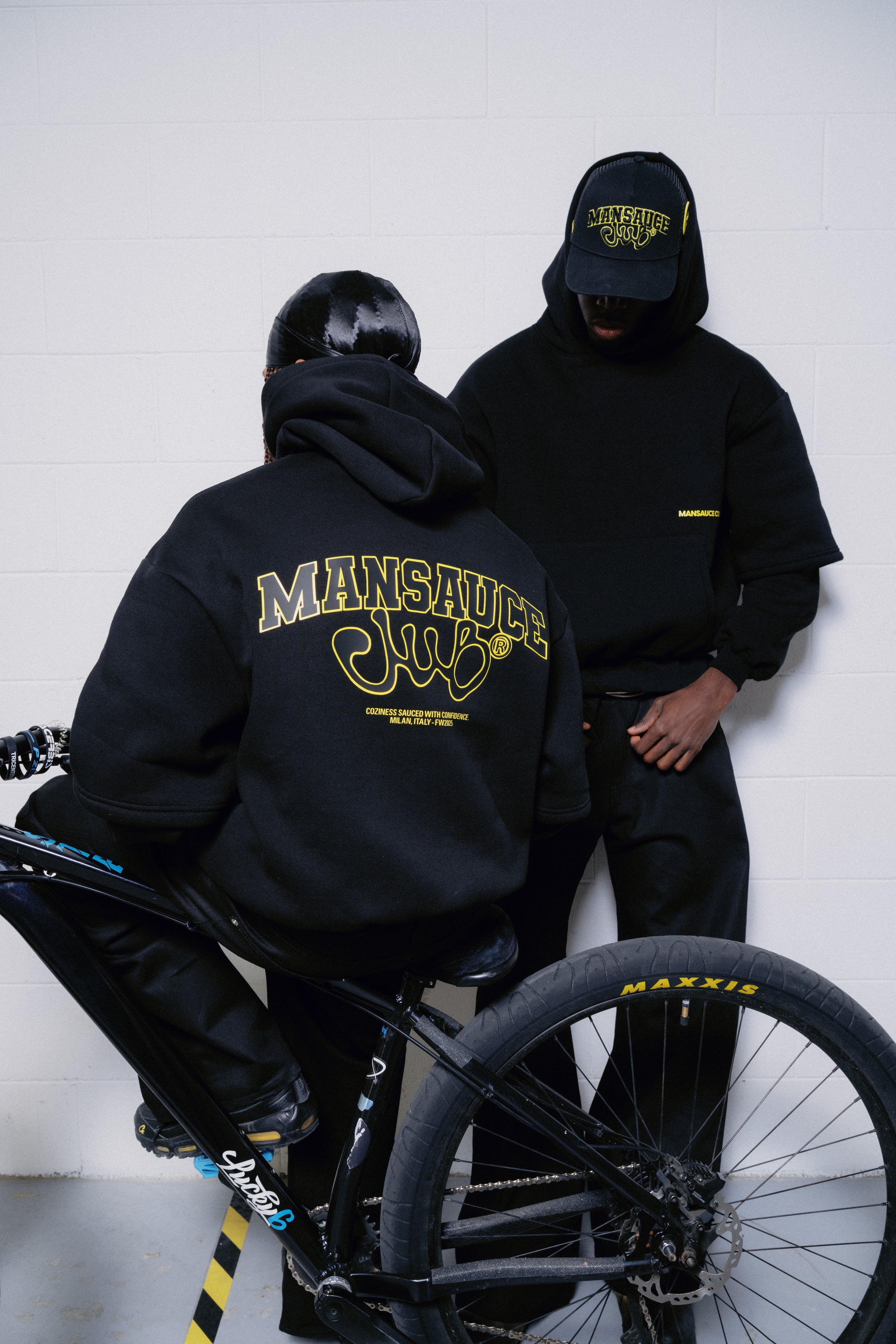 Double Hoodie - Jet Black