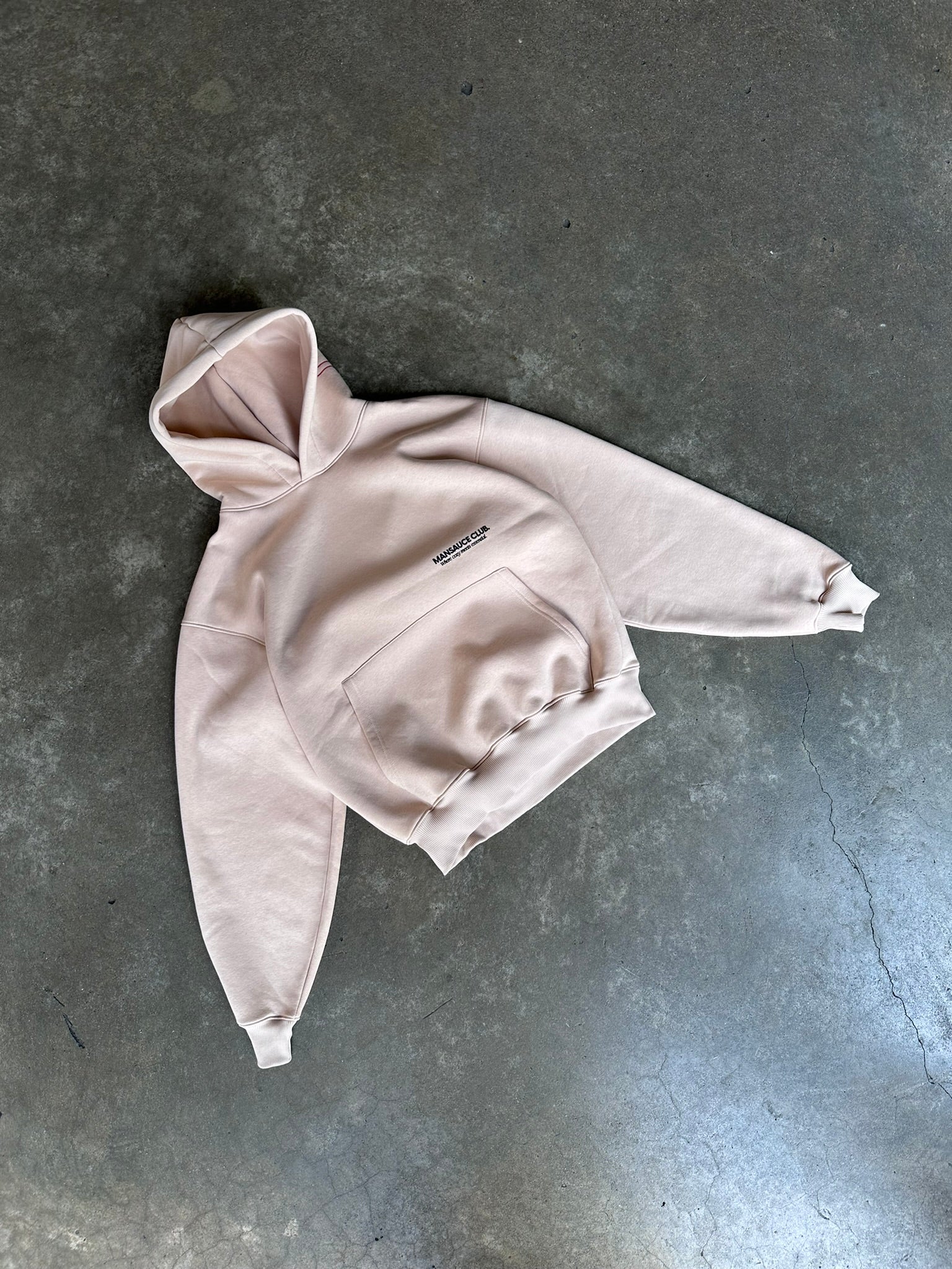 "The First Piece" Ivory Hoodie