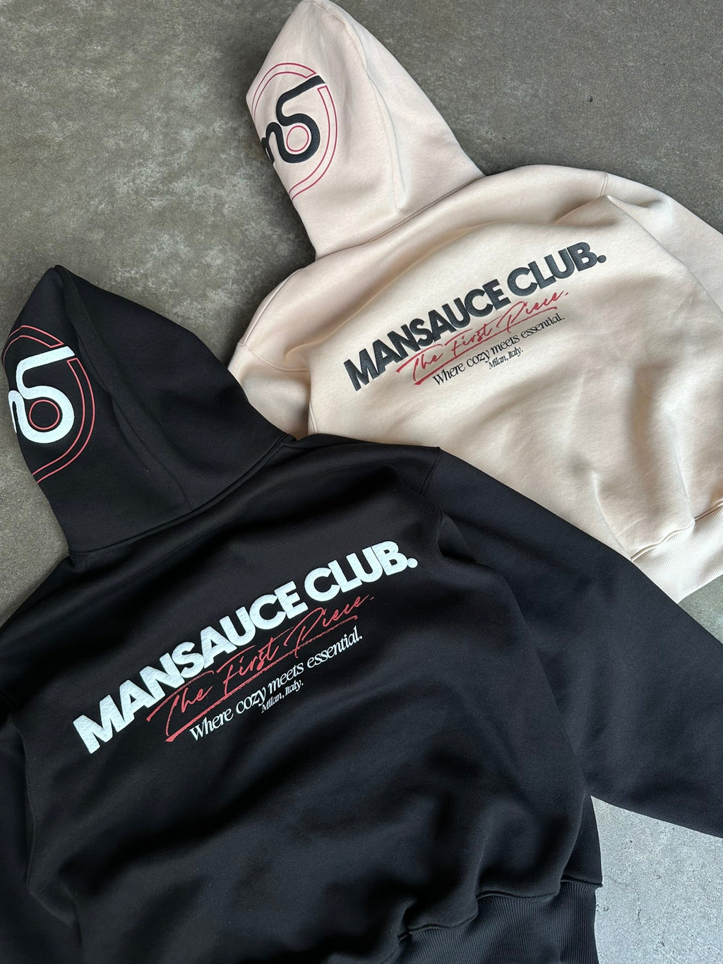 "The First Piece" Ivory Hoodie