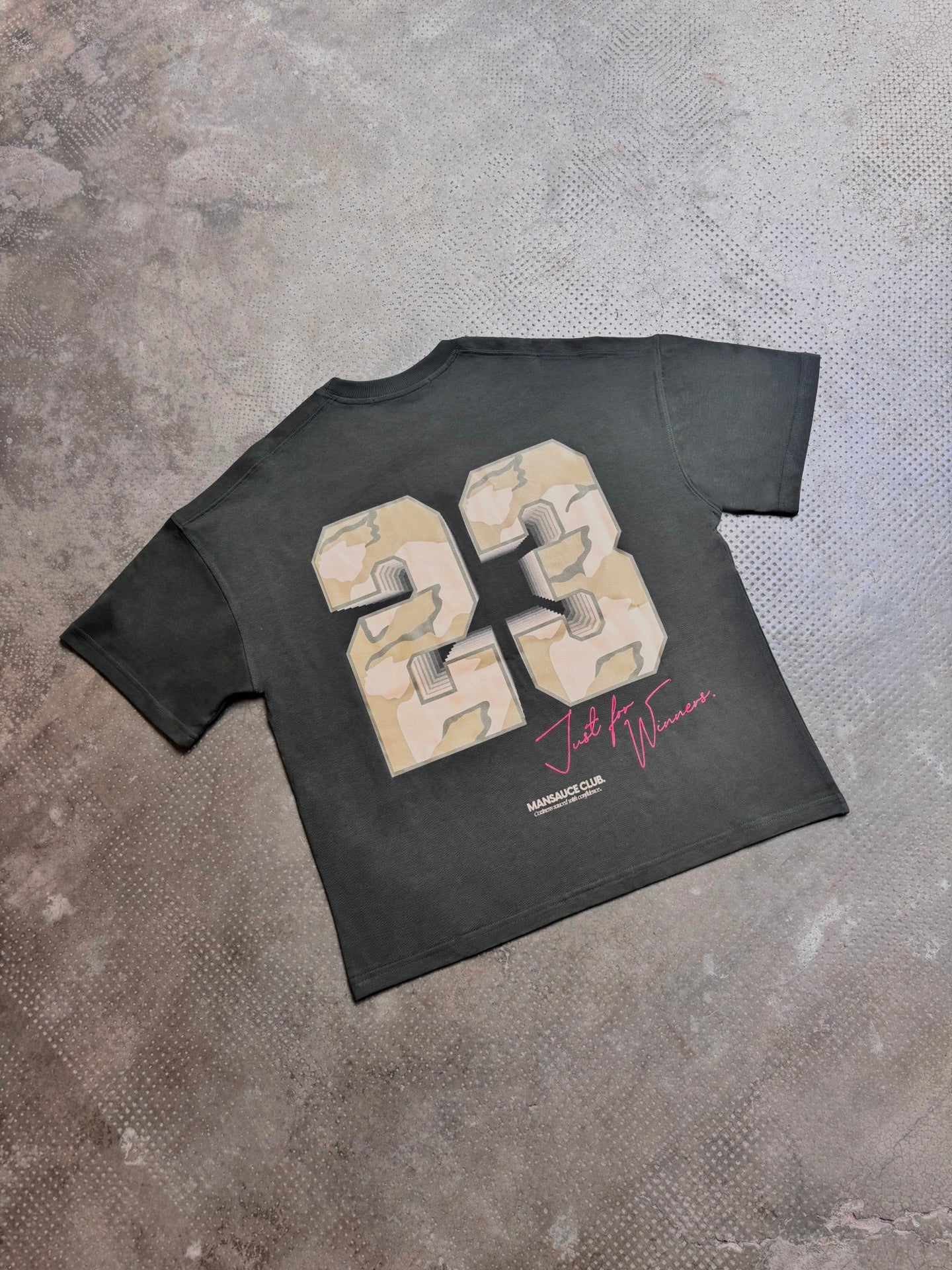 "23" T-Shirt - Green Camo