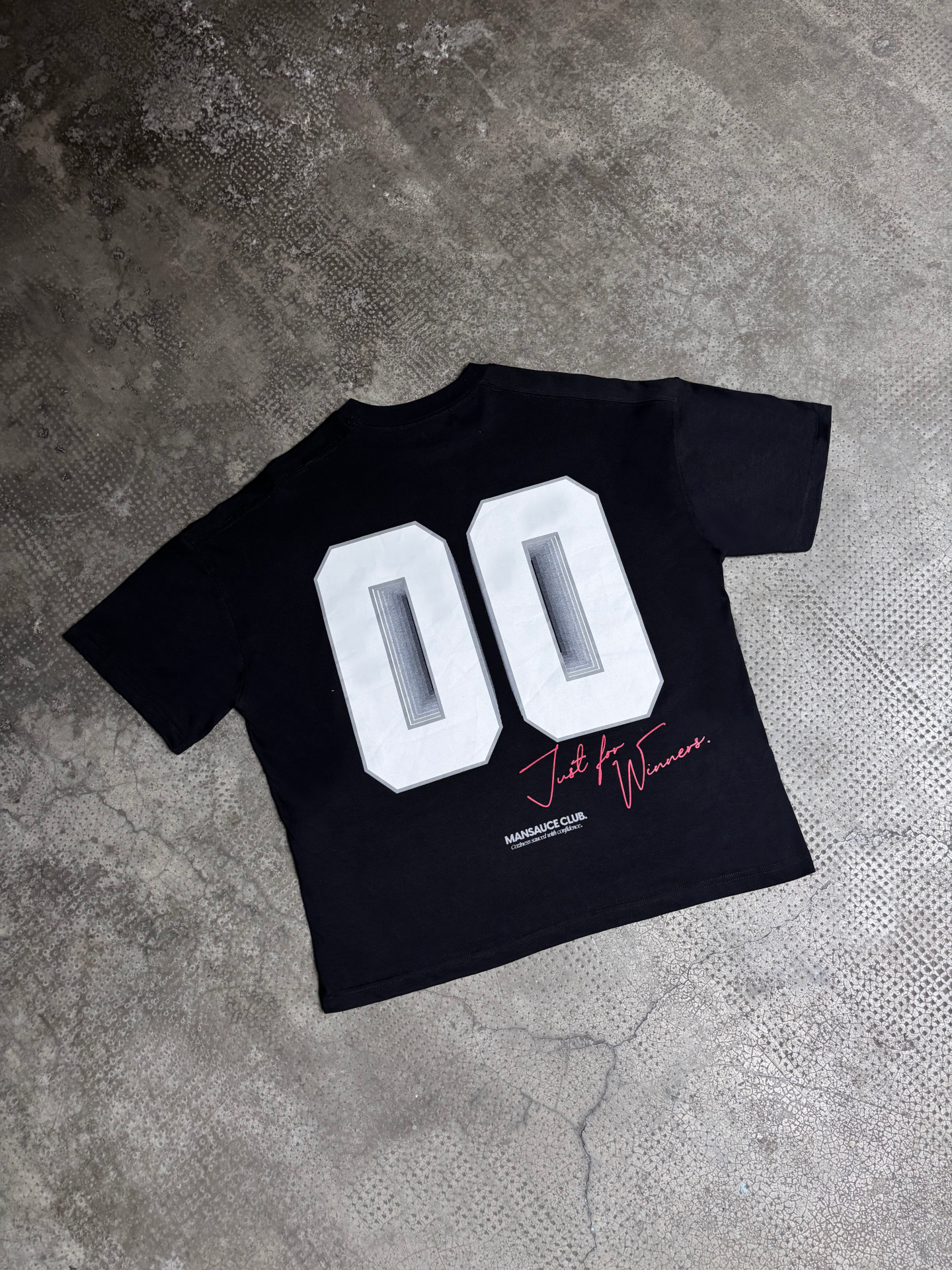 "00" T-Shirt - Black