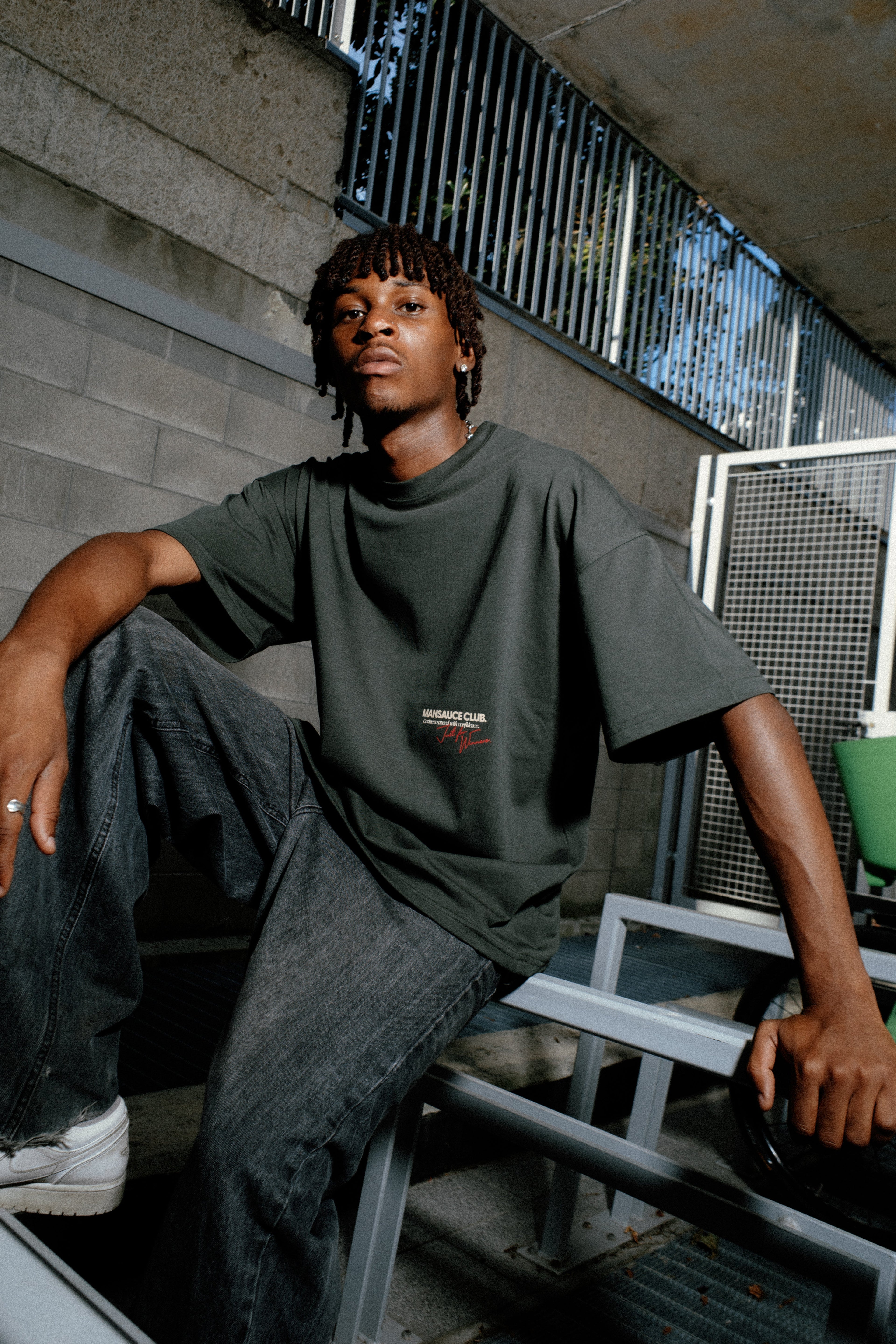 "23" T-Shirt - Green Camo