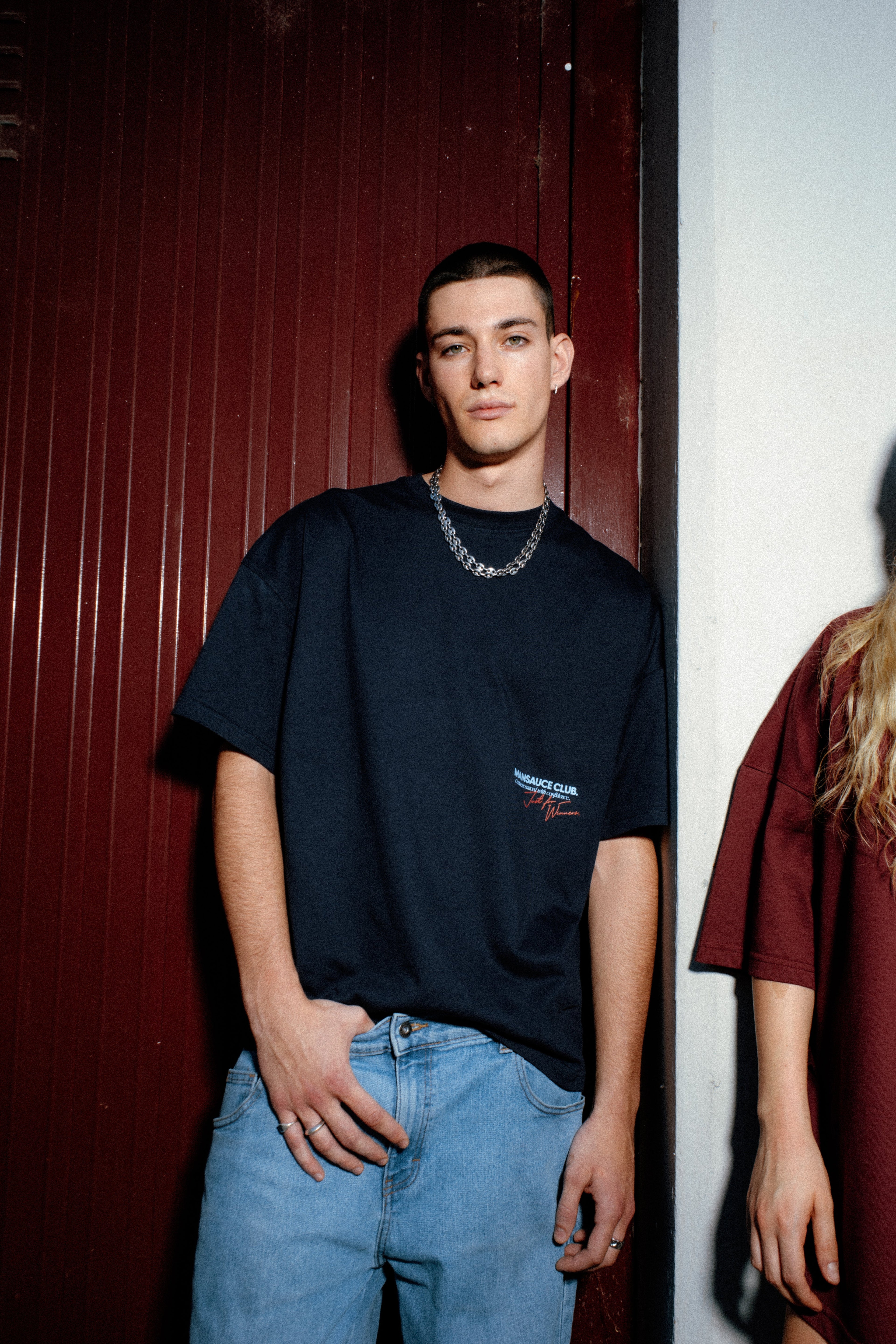 "10" T-Shirt - Navy Blue