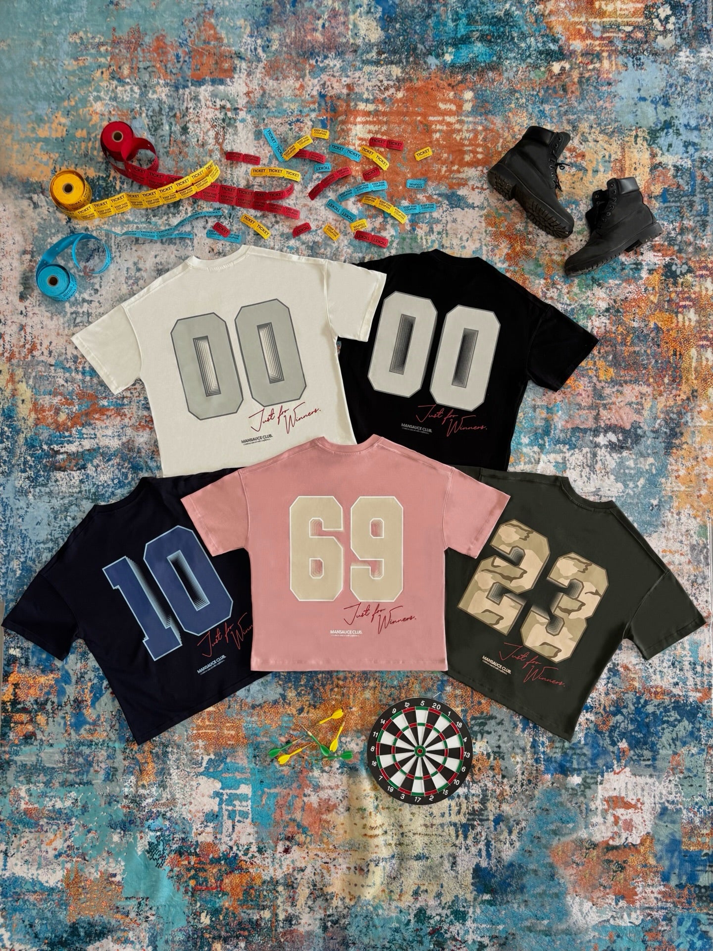 "00" T-Shirt - Black