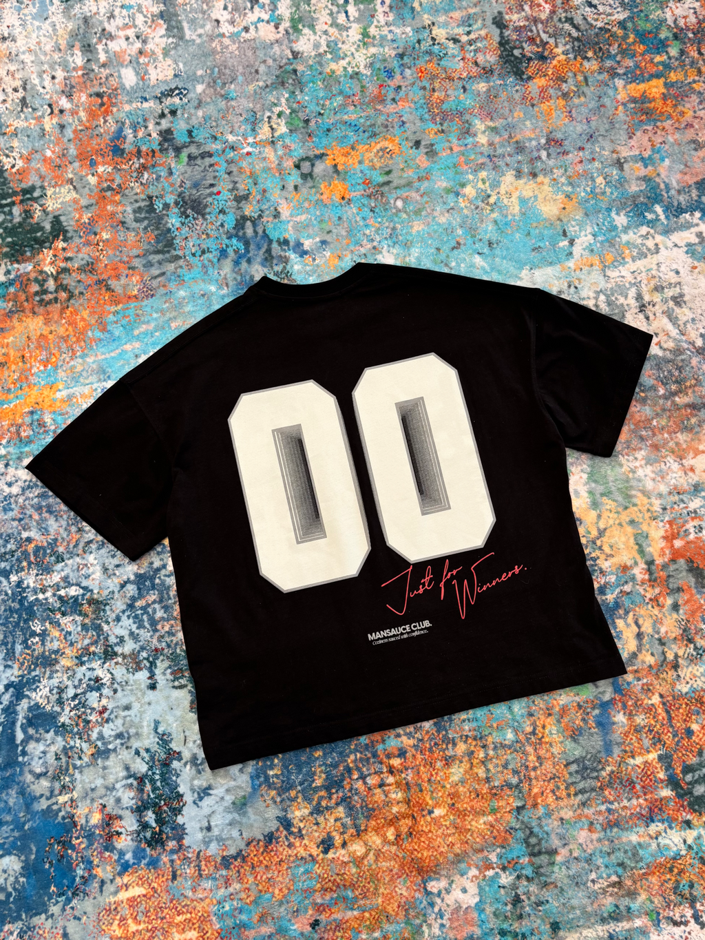 "00" T-Shirt - Black