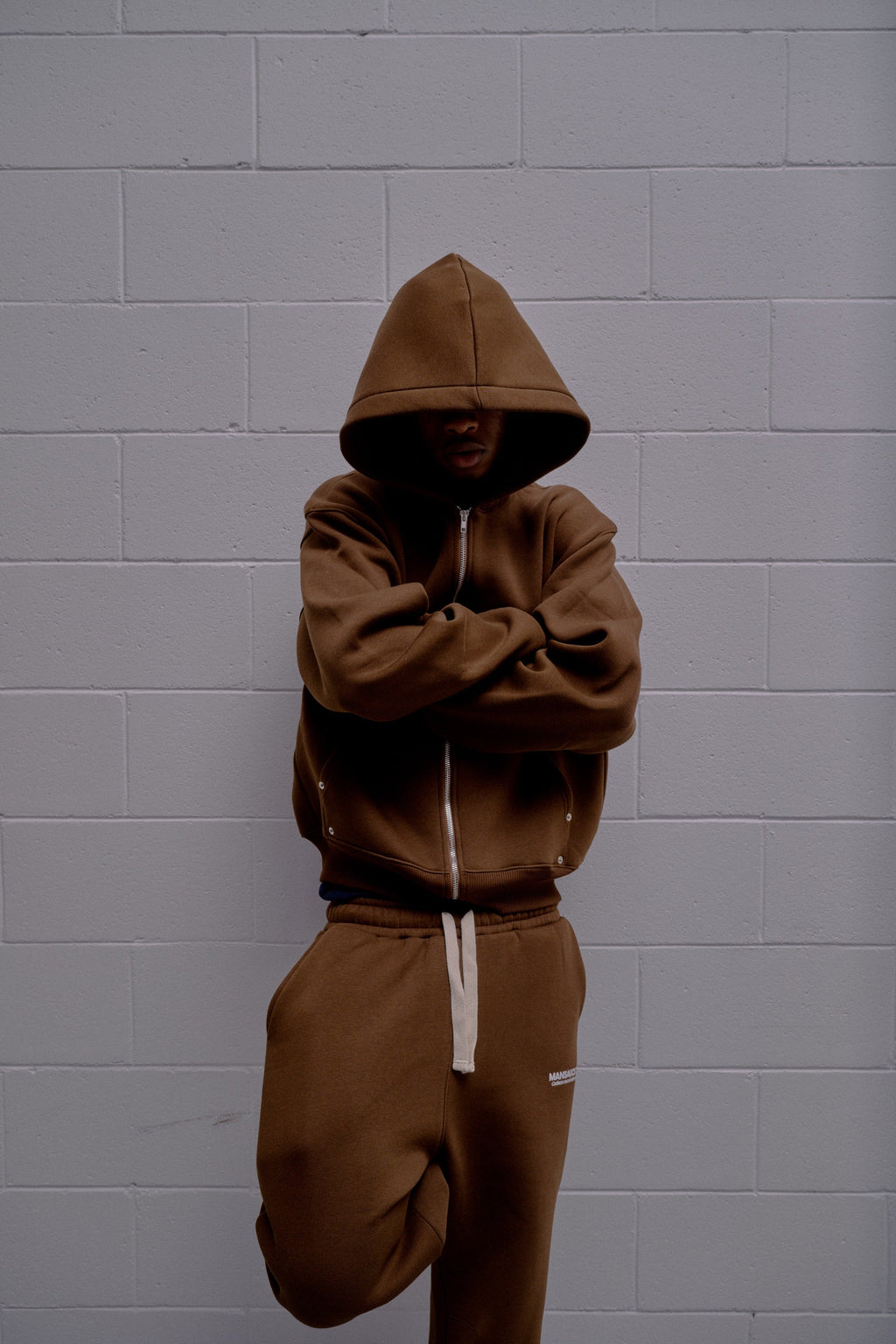 "The Cozy Set" Zip Hoodie - Brown
