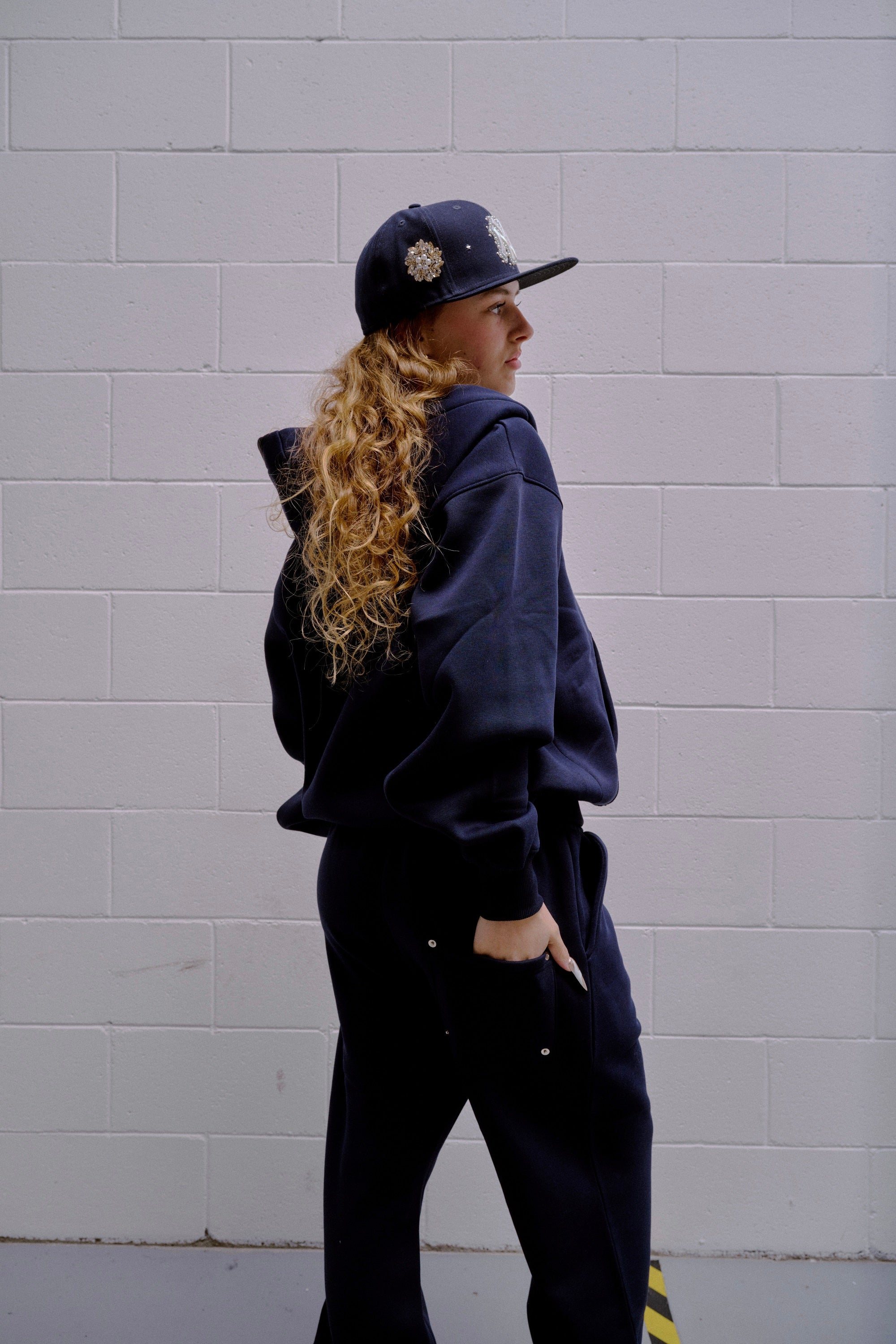 "The Cozy Set" Pants - Blue Navy