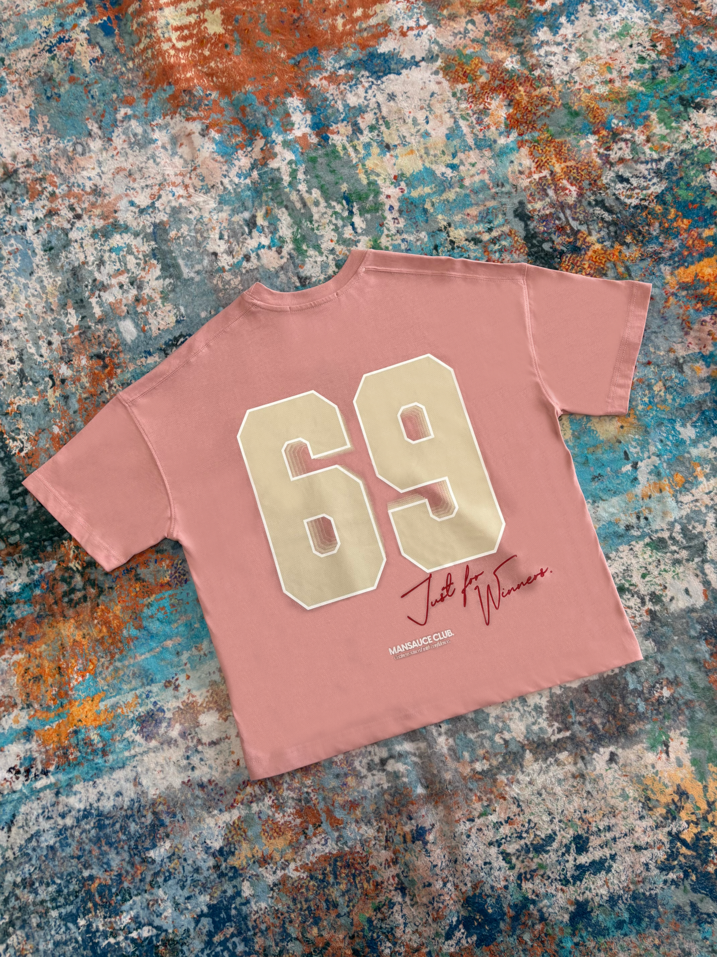 "69" T-Shirt - Cotton Candy